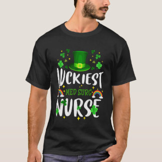 Gelukkigst Med Chir Verpleegster St Patricks Dag L T-shirt