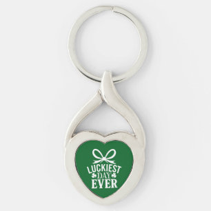 Gelukkigste Dag Ooit St. Patrick's Dag Iers Geluk Sleutelhanger