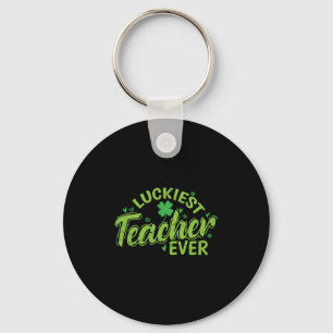 Gelukkigste leraar ooit St. Patrick's Day Sleutelhanger
