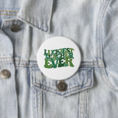 gelukkigste leraar | St. Patrick's Day Ronde Button 7,6 Cm (In situ)