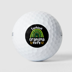 Gelukkigste oma ooit familie St Patrick's Day Golfballen