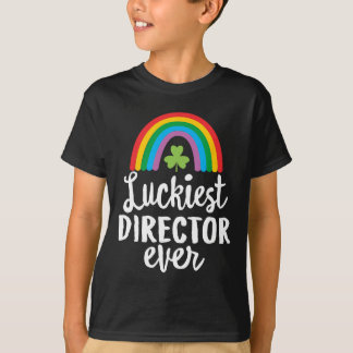Gelukkigste regisseur ooit St. Patrick Dag Shamroc T-shirt