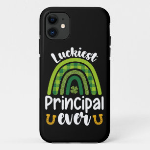 Gelukkigste schoolhoofd ooit St Patrick's Day iPhone 11 Hoesje