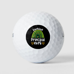 Gelukkigste schoolhoofd ooit St Patrick's Day Golfballen