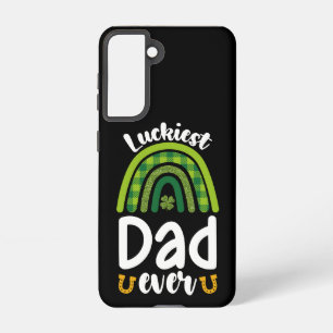 Gelukkigste vader ooit familie St Patrick's Day Samsung Galaxy Hoesje
