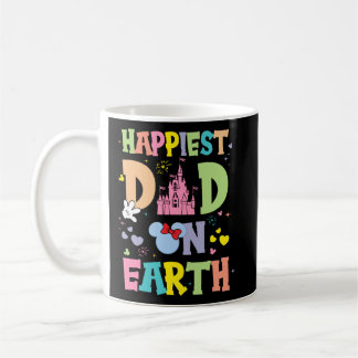 Gelukkigste vader op aarde Grappige papa Happy Fat Koffiemok