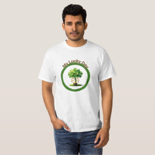 Geluks-klavers en Gouden Munten T-shirt