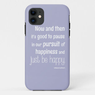 Geluks Motiverende Spreuk iPhone 11 Hoesje