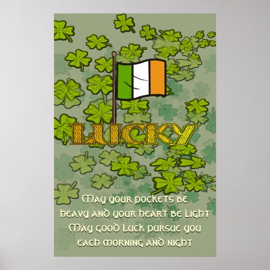 Geluks Poster (Voorkant)
