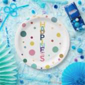 Geluksbel Papieren Bordje (Feest)