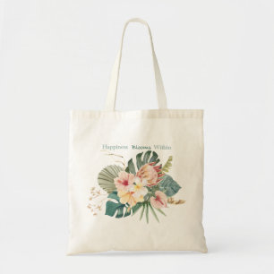 Geluksbloei binnen de Canvas tas