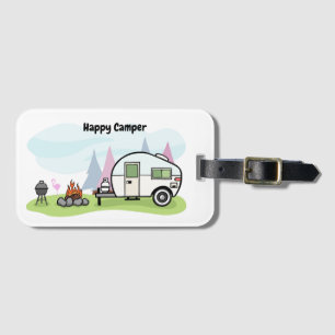Geluksbrenger Caravan Bagagelabel