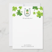 Geluksbrenger Kabouter Notitiekaartje (Voorkant)