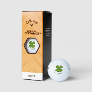 Geluksbrenger Klaver Vintage Persoonlijke Geluk Golfballen