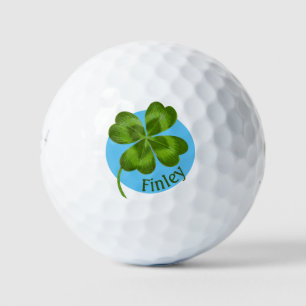 Geluksbrenger Klaver Vintage Persoonlijke Geluk Golfballen