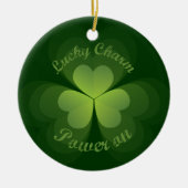 Geluksbrenger Vermogen Aan Keramisch Ornament (Voorkant)