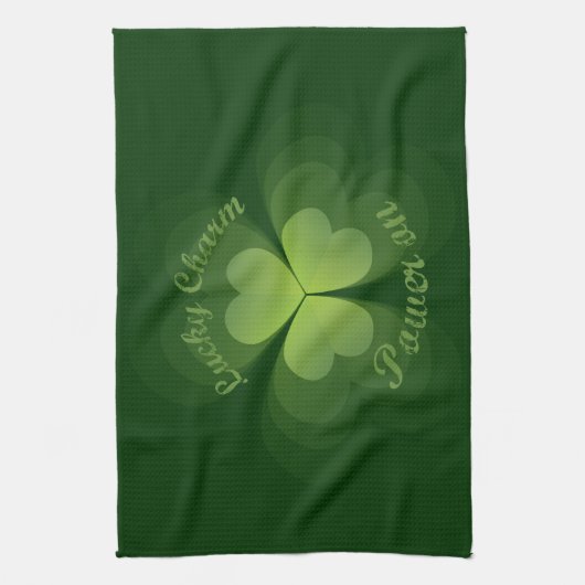 Geluksbrenger Vermogen Aan Theedoek (Verticaal)