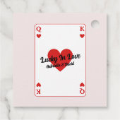 Geluksbruiloft Dank Je Wel Bedankjes Labels (Achterkant)