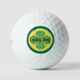 Geluksdag! Aangepaste Shamrock Golfballen