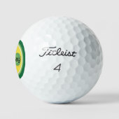 Geluksdag! Aangepaste Shamrock Golfballen (Logo)