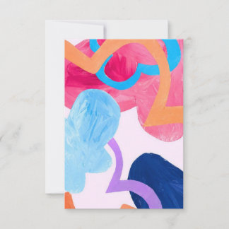 Geluksdag Bedank- / Cadeaukaart Bedankkaart