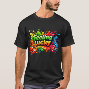 Geluksdobbelsteen Spetter T-shirt