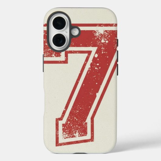 geluksgetal zeven Case-Mate iPhone case (Achterkant)