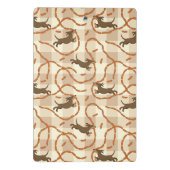 gelukshonden met worstjes mini klembord (Achterkant)