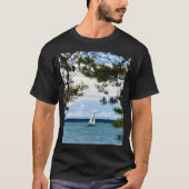 Geluksjournaal Zeilboot T-shirt (Voorkant)