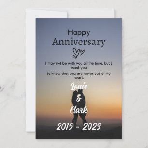 Gelukskaart trouwdagjubileum kaart