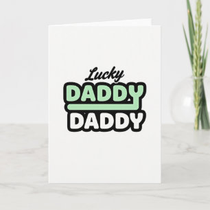 Gelukskaart voor pappa pappa kaart