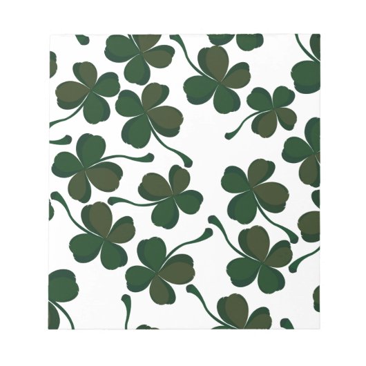 geluksklaver notitieblok (Voorkant)