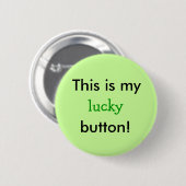 geluksknop! ronde button 5,7 cm (Voorkant /achterkant)