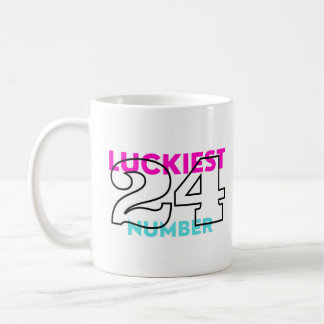 Geluksnummer 24 koffiemok