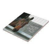 Gelukspaard Tegeltje (Zijkant)