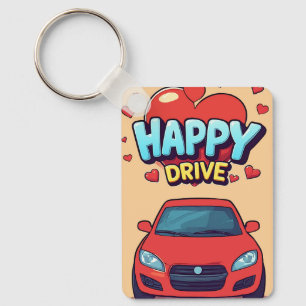 Geluksrit Retro Auto Romantiek Sleutelhanger 💕