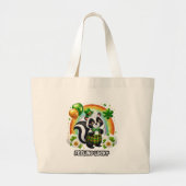 Geluksstinkdier Grote Tote Bag (Voorkant)