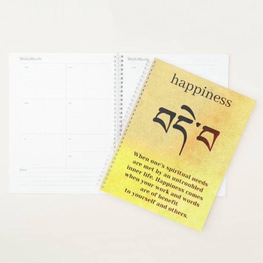 gelukssymbool planner (Display)