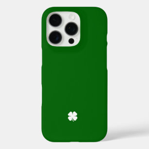 Geluksvierbladige Klaver Groen Iers iPhone 16 Pro Hoesje