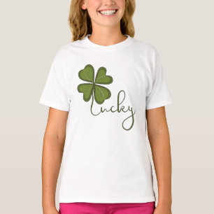 Geluksvierbladige Klaver T-shirt
