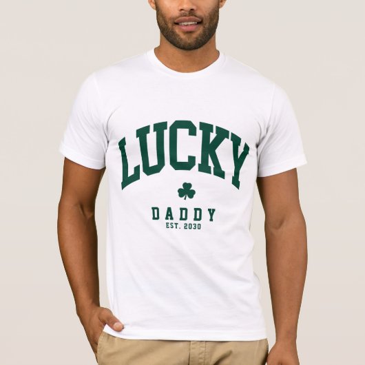 geluksvogel | Father St. Patrick's Day Custom T-shirt (Voorkant)