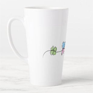 geluksvogel ( liefde is koffie ) latte mok
