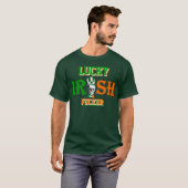 geluksvogel St Patrick's day T-shirt (Voorkant volledig)