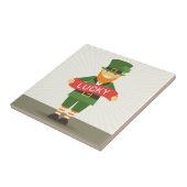 geluksvogel tegeltje (Zijkant)