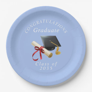 Gelukwensen Afgestudeerde Mortel Bord Diploma