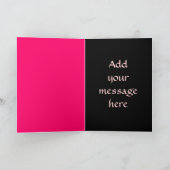 Gelukwensen! Calla van de kaart ~ Roze 2 van de (Binnen)