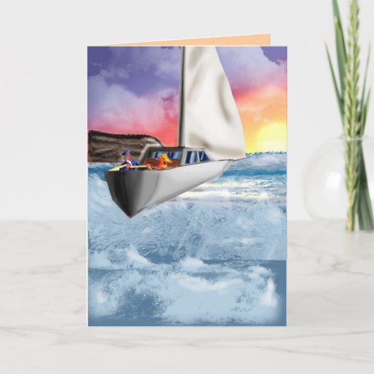 Gelukwensen! De Reis van Bon! Kaart (Voorkant)