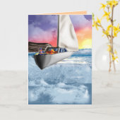 Gelukwensen! De Reis van Bon! Kaart (Gele Bloem)