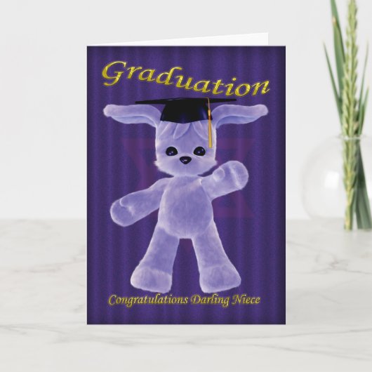 gelukwensen op afstuderenNicht Kaart (Voorkant)