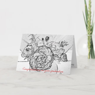 Gelukwensen op uw afstuderen kaart